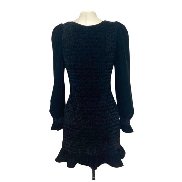 LOVESHACKFANCY Black Dorset Dress - NWT - Picture 3 of 15